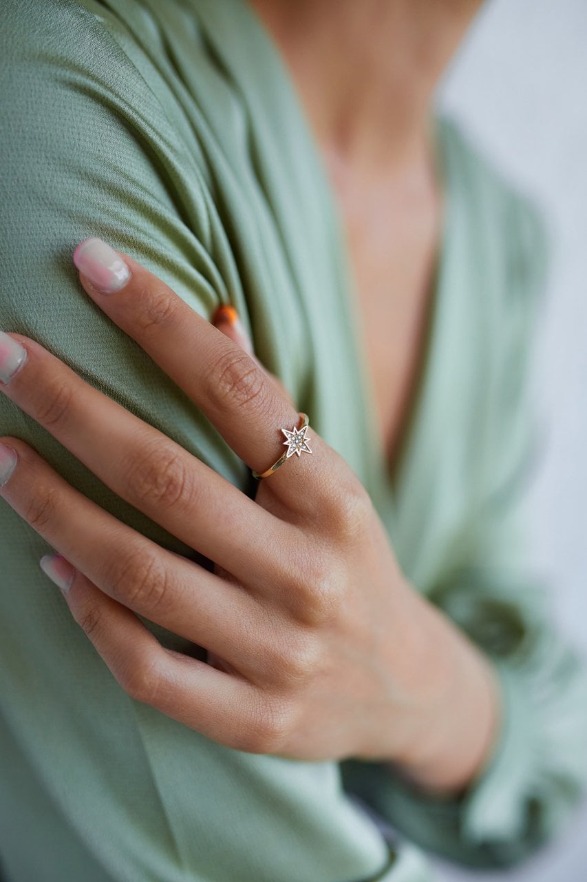 ALTIN KUTUP YILDIZI YÜZÜK