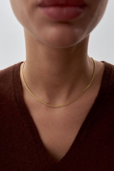 Altın İnce Triple Zincir
