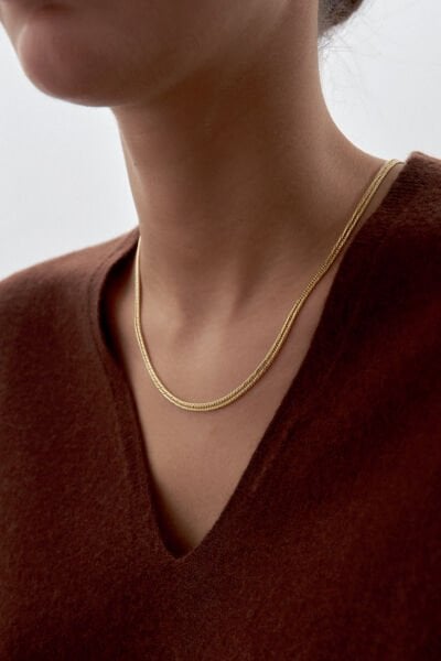 Altın Kalın Triple Zincir
