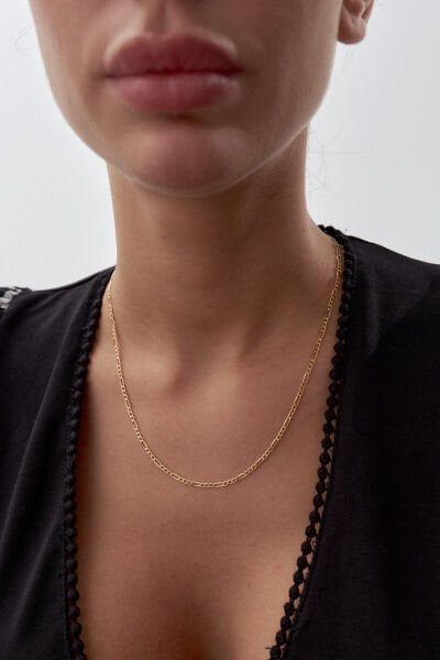 Altın Figaro Zincir