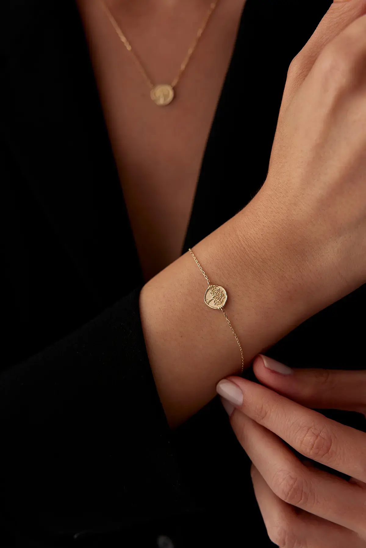 ALTIN ANTİK YAŞAM AĞACI SET