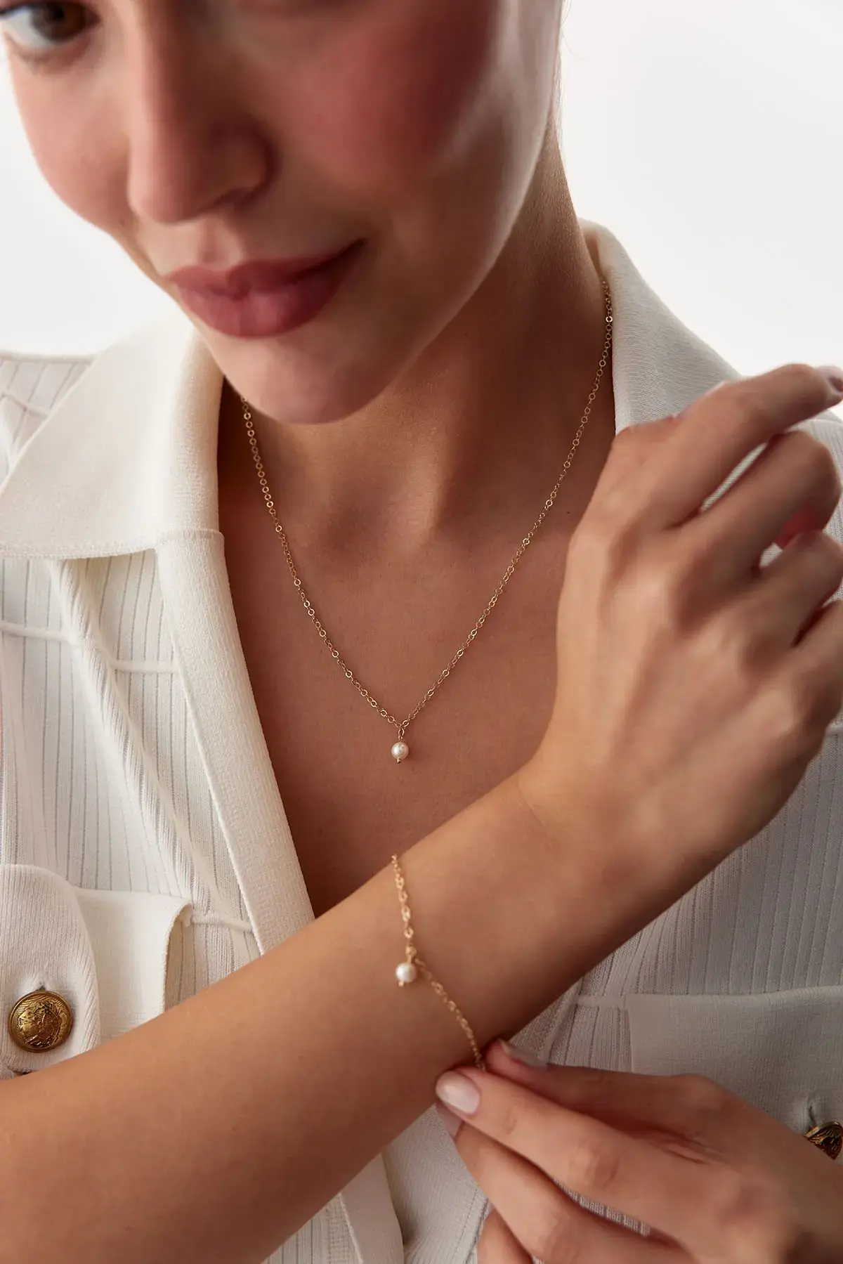Altın Pearl Set