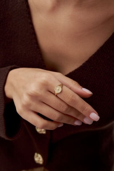 Altın Kuzey Yıldızı Fantazi Yüzük