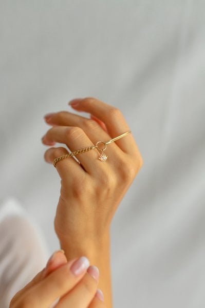 Çift Taraflı Evil Eye Bileklik