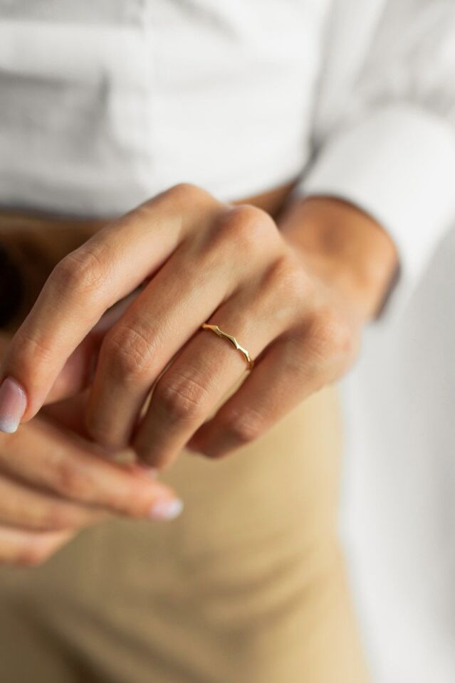 Tasarım Altın Yüzük