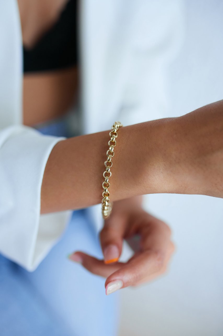 ALTIN İÇ İÇE GEÇME DOC BİLEKLİK