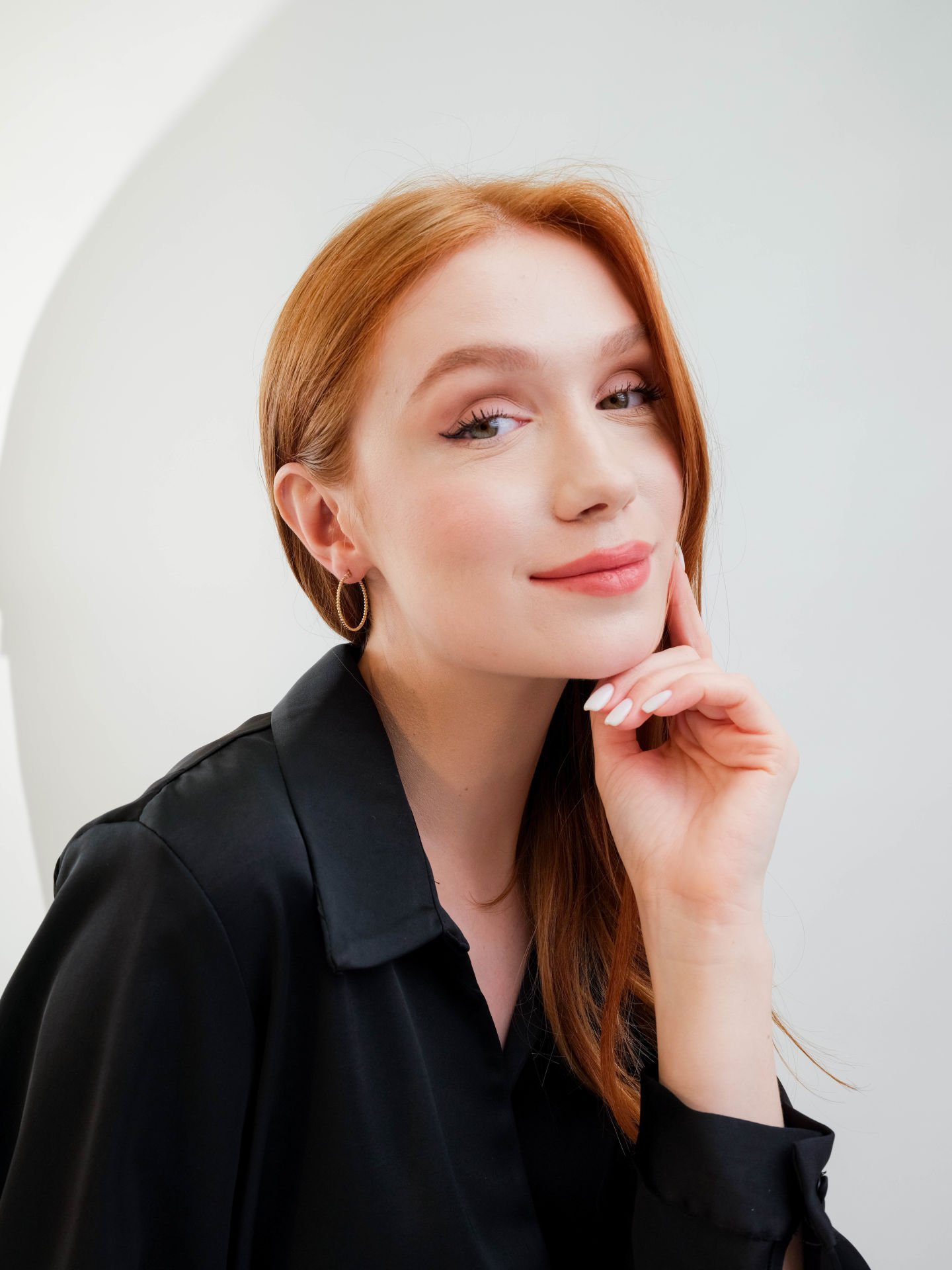 Altın Mini Toplu Halka Küpe