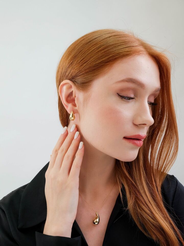 Altın Bottega Küpe