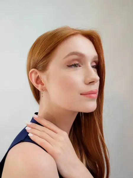 ALTIN MİNİ BAGET HALKA KÜPE