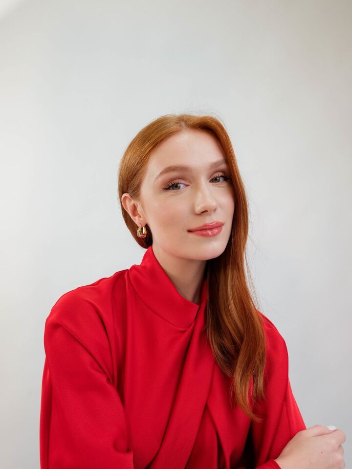 Altın Şarnel Beşgen Küpe