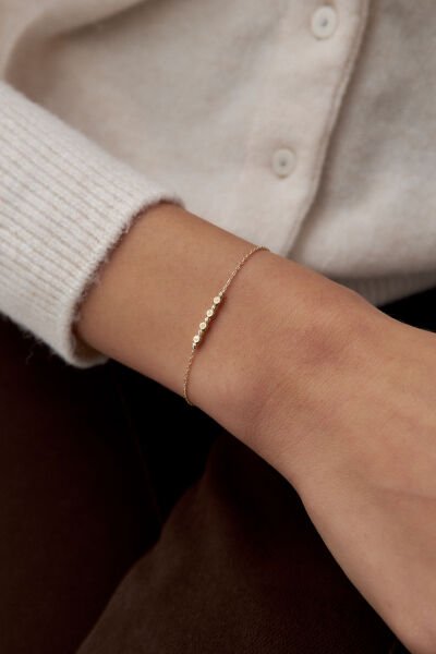 Altın Love Bileklik