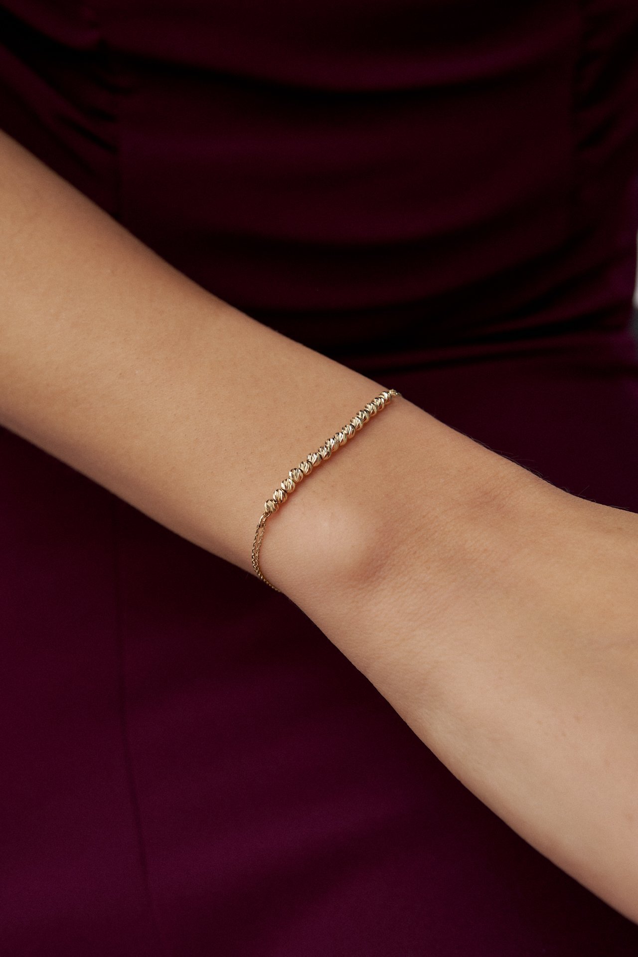 Altın Sıralı Dorika Bileklik