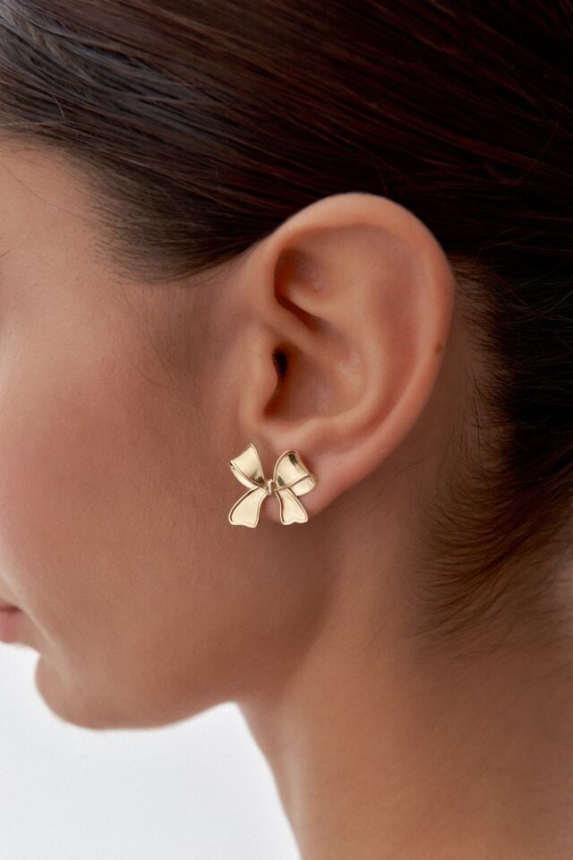 Altın Fiyonk Fizyon Küpe