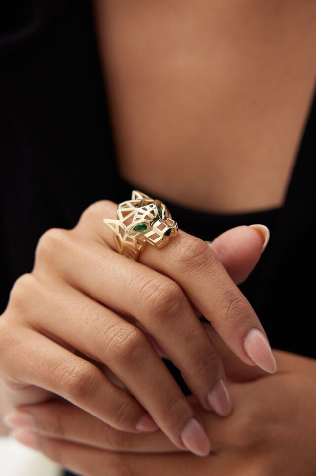 ALTIN PANTER YÜZÜK