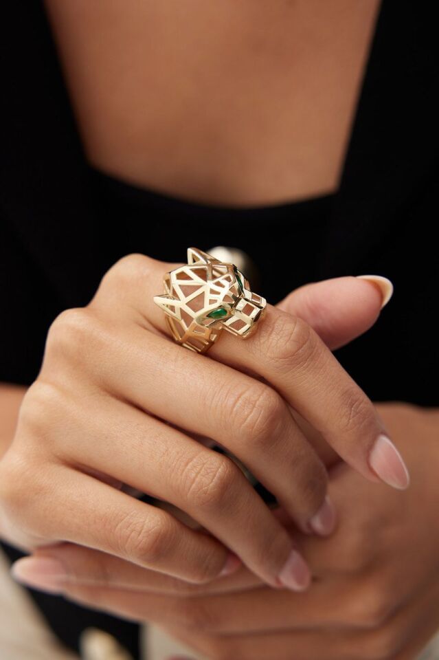 ALTIN PANTER YÜZÜK