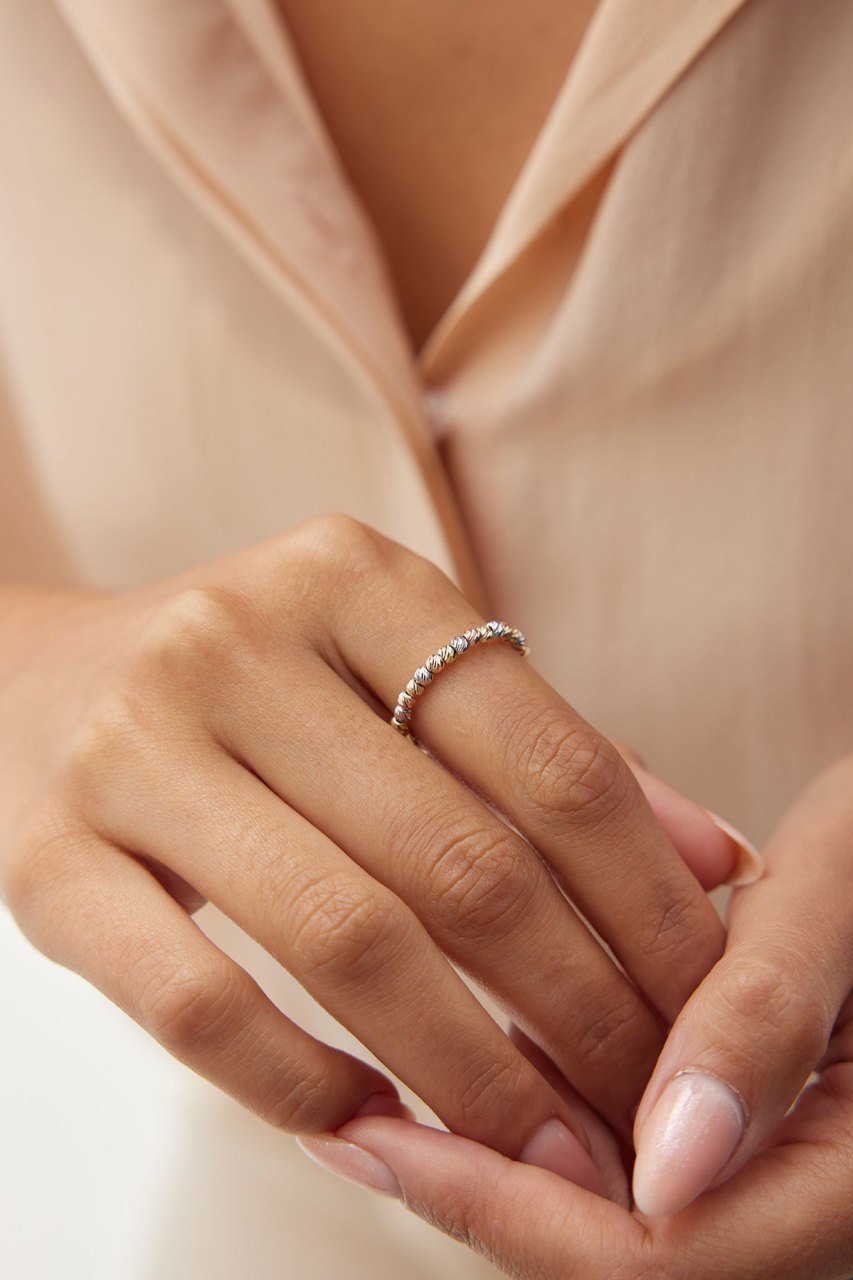 ALTIN ÜÇ RENK DORİKA YÜZÜK