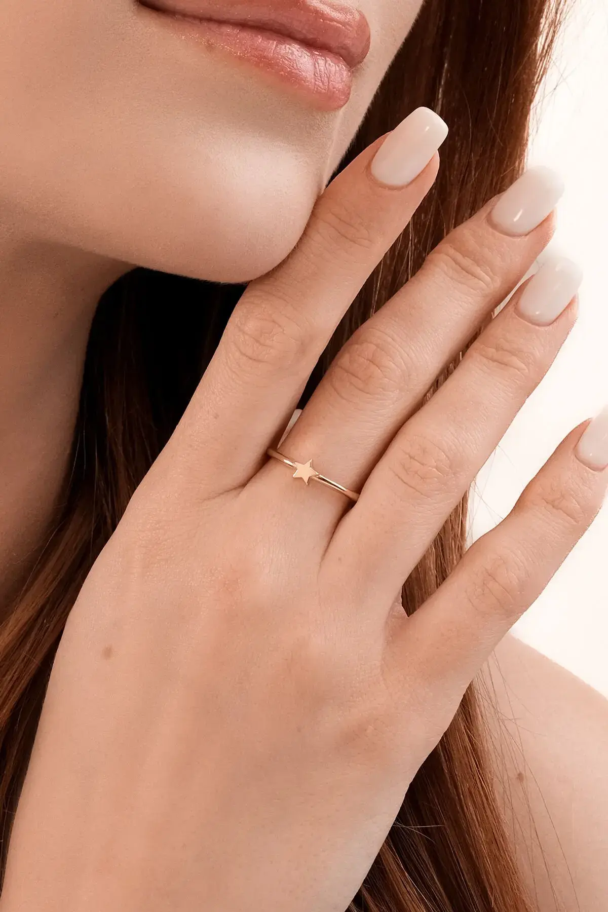 Altın Mini Star Yüzük