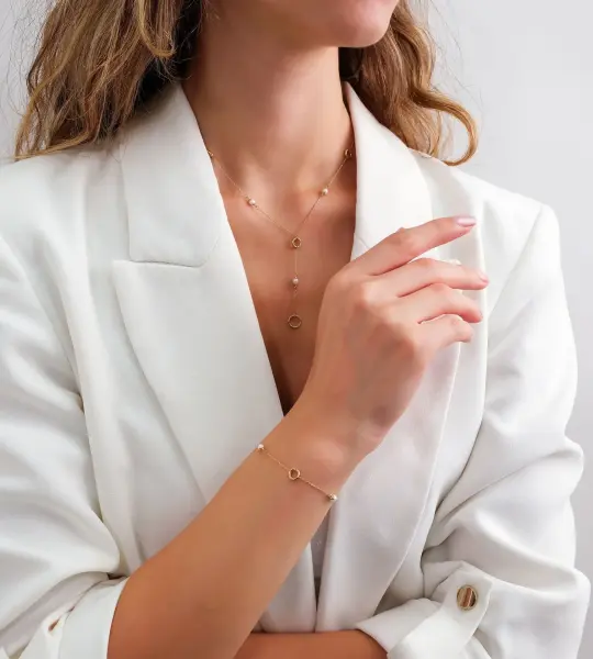 ALTIN İNCİ HALKA TAKIM