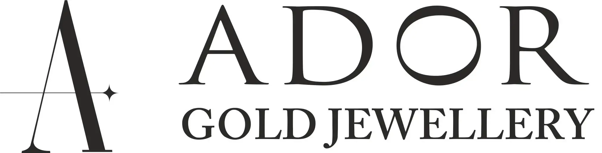 Harf Kolye K - Ador Gold